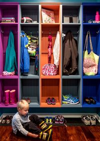 Детская цветная гардеробная комната Стерлитамак
